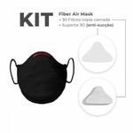 Máscara Proteção Fiber Knit Sport Kit
