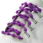 Cadarço Elástico Caterpy Run Roxo Haze Unissex