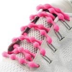 Cadarço Elástico Caterpy Run Rosa Flamingo Unissex