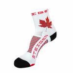 Meia Cano Curto Steigen 1/2 Maple Leaf Unissex