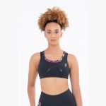 Top Authen Signature Power Feminino Preto e Roxo
