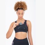 Top Authen Signature Power Feminino Preto e Roxo