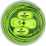 Cadarço Elástico Runlastic Amarelo Fluor e Preto Unissex