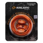 Cadarço Elástico Runlastic Laranja e Branco Unissex