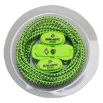Cadarço Elástico Runlastic Amarelo Fluor e Preto Unissex