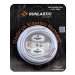 Cadarço Elástico Runlastic Branco Unissex
