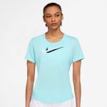 T-shirt Performance Nike Swoosh Run Feminina