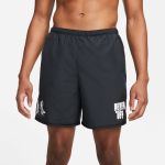 Bermuda Nike Challenger 7 Wild Run Masculina Preta Never Off