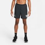 Bermuda Nike Challenger 7 Wild Run Masculina Preta Never Off