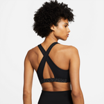 Top Nike Swoosh Feminino Preto Estampa de Oncinha