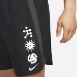 Bermuda Nike Challenger 7 Wild Run Masculina Preta