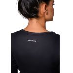 T-shirt Feminina Manga Longa Authen Grit Trail Watch Preta