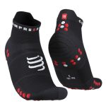 Meia Cano Curto Compressport Racing Socks V4 Run Lowcut Unissex