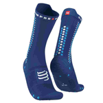 Meia Cano Alto Compressport Racing Socks V4 Bike Highcut Unissex