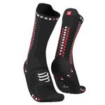 Meia Cano Alto Compressport Racing Socks V4 Bike Highcut Unissex