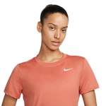T-shirt Performance Nike Dry Tee Legend Feminina Laranja