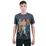 T-shirt Bendita Augusta Runners Masculina Cinza