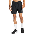 Bermuda de corrida preta Nike Challenger 7 Wild Run Masculina