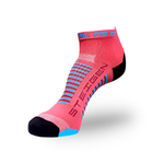 Meia Cano Curto Steigen 1/4 Coral Unissex