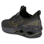 Tênis Mizuno Wave Invictus 3 Masculino Preto