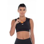 Top Authen Signature Power Feminino Preto