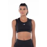 Top Authen Signature Power Feminino Preto