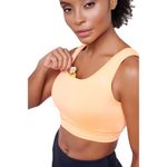 Top Authen Grit Reto Gear Feminino Amarelo