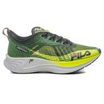 Tênis Fila Racer Carbon Tri Masculino Verde/Amarelo