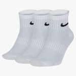 Meia Pacote 3 Cano Médio Nike Everyday Lightweight