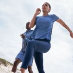 T-shirt Performance On Running Performance Feminina Azul