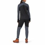 T-shirt Manga Longa On Running Trail Breaker Feminina Cinza