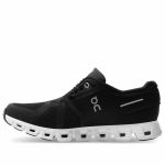 Tênis On Running Cloud 5 Feminino Preto com Solado Branco