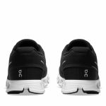 Tênis On Running Cloud 5 Feminino Preto com Solado Branco