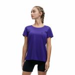 T-shirt Performance On Running Performance Feminina Roxo