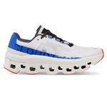 Tênis On Running Cloudmonster Feminino Branco / Azul