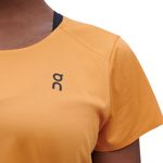 T-shirt Performance On Running Performance Feminina Laranja / Preto