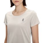 T-shirt Performance On Running Performance Feminino Bege