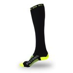 Meia Cano Alto Steigen Full Black Unissex