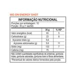 Gel Sachê WE:ON Energy Shot + Cafeína Green Apple e Cinnamon