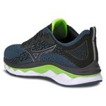 Tênis Mizuno Wave Fujin Masculino Azul / Verde