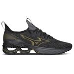 Tênis Mizuno Wave Invictus 3 Masculino Preto