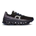 Tênis On Running Cloudmonster Feminino Preto com Azul