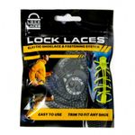Cadarço Elástico Lock Laces Preto Unissex