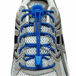 Cadarço Elástico Lock Laces Azul Unissex