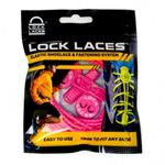 Cadarço Elástica Lock Laces Rosa Unissex