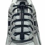 Cadarço Elástico Lock Laces Preto Pack com 2 Unissex