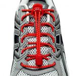 Cadarço Elástico Lock Laces Vermelho Unissex