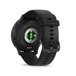 Monitor Cardíaco Preto Garmin GPS Venu 3 Unissex