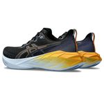 Tênis Asics Novablast 4 Masculino Preto/Amarelo