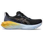 Tênis Asics Novablast 4 Masculino Preto/Amarelo